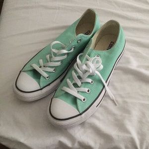 Converse sea glass green